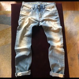 Diesel Thavar Slim Washed denim Jeans Sz 30